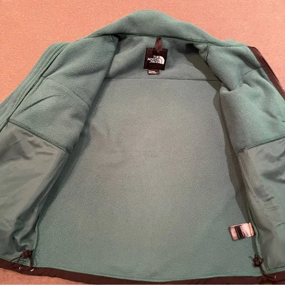 North Face Denali fleece Men’s jacket Green and Black - Picture 7 of 10